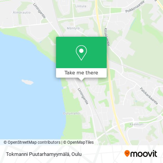 Tokmanni Puutarhamyymälä map