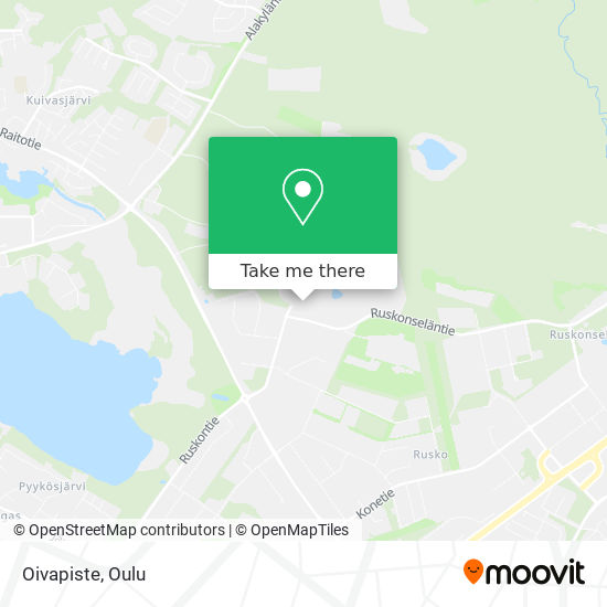 Oivapiste map