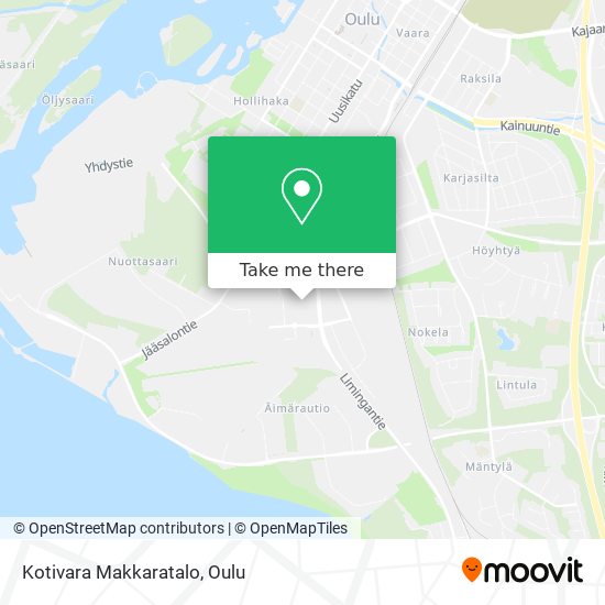 How to get to Kotivara Makkaratalo in Oulu by Bus?