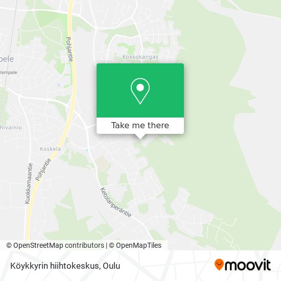 Köykkyrin hiihtokeskus map