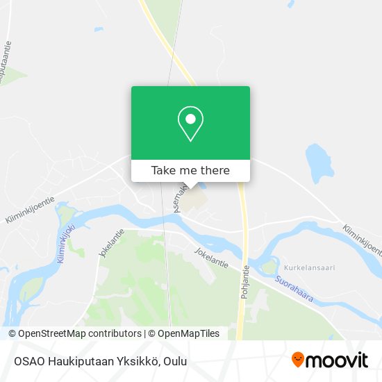 OSAO Haukiputaan Yksikkö map