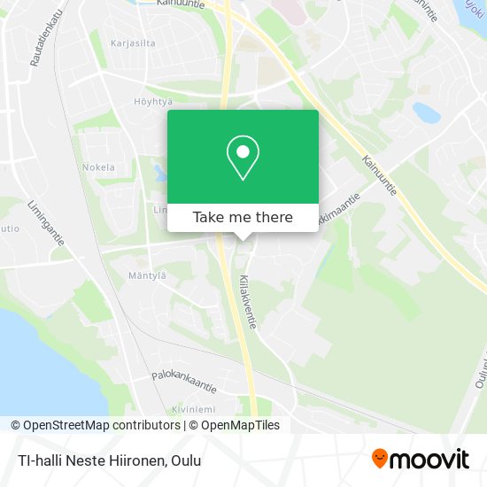 TI-halli Neste Hiironen map
