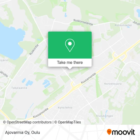 Ajovarma Oy map
