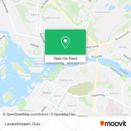 Lasaretinsaari map