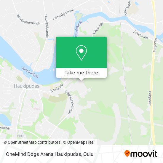 OneMind Dogs Arena Haukipudas map