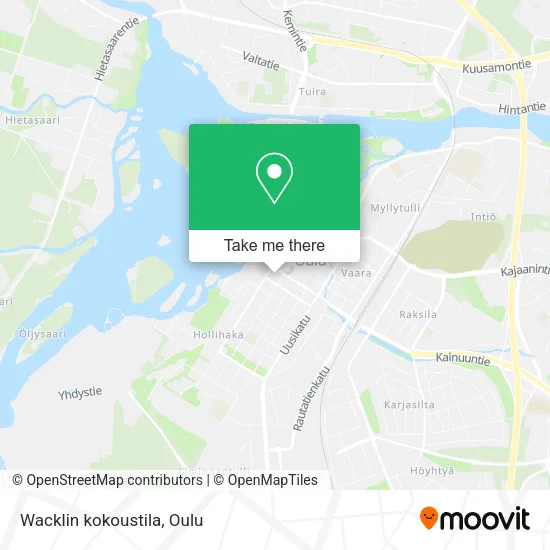 Wacklin kokoustila map