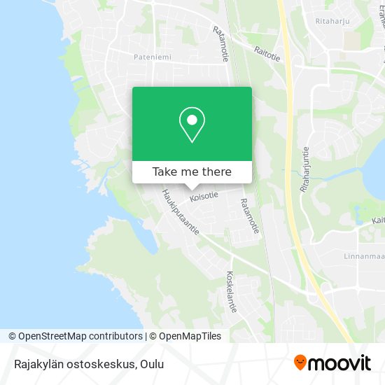 Rajakylän ostoskeskus map