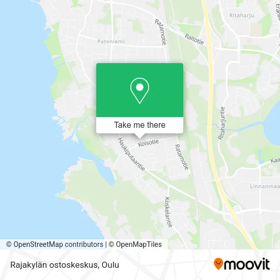 Rajakylän ostoskeskus map