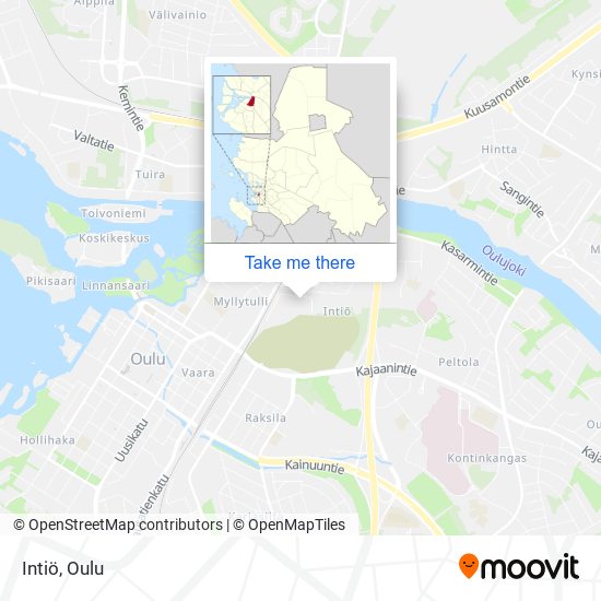 Intiö map