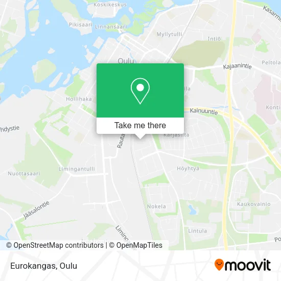 Eurokangas map