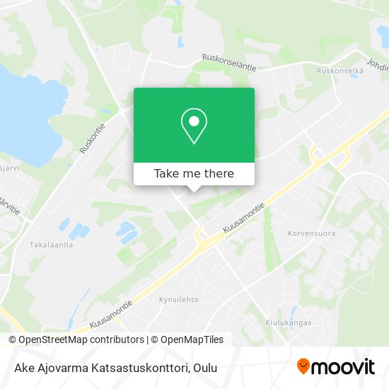 Ake Ajovarma Katsastuskonttori map