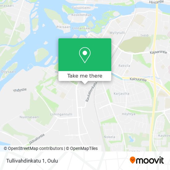 Tullivahdinkatu 1 map