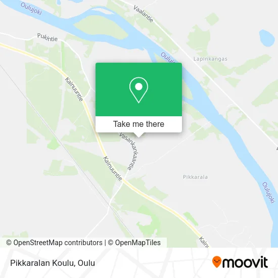 Pikkaralan Koulu map