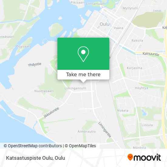 Katsastuspiste Oulu map