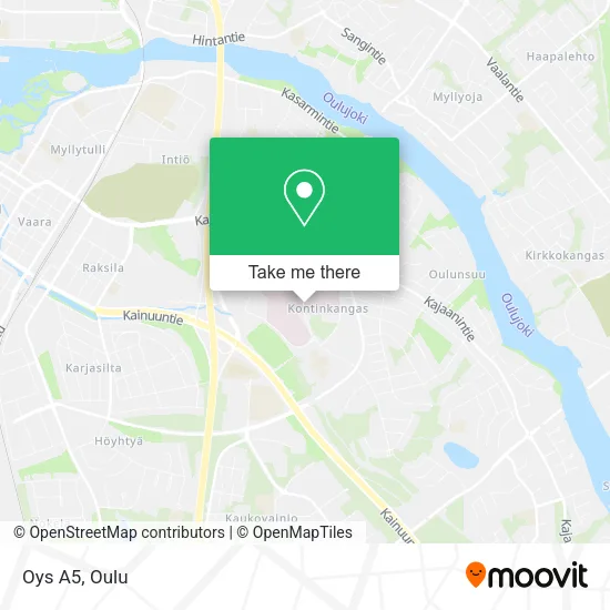 Oys A5 map