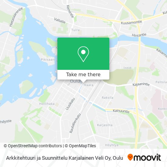 Arkkitehtuuri ja Suunnittelu Karjalainen Veli Oy map