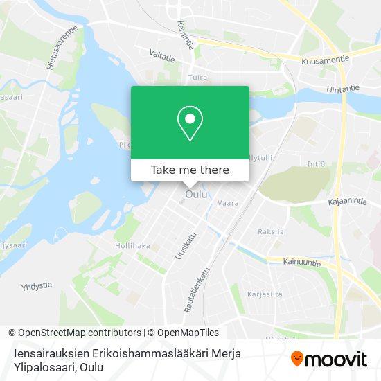 Iensairauksien Erikoishammaslääkäri Merja Ylipalosaari map