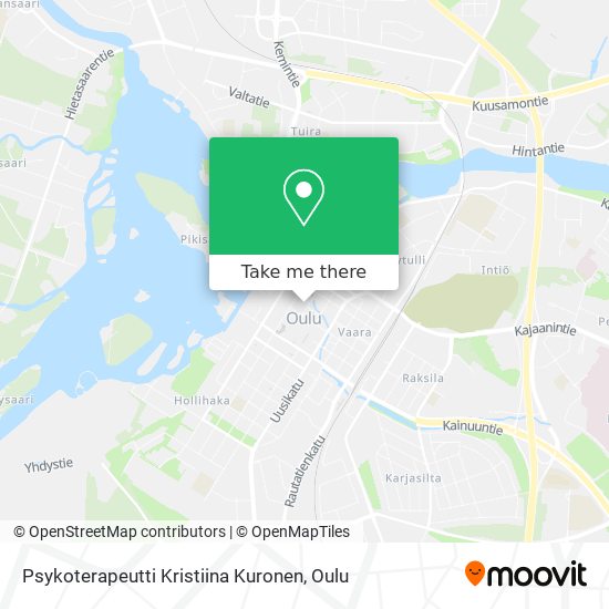 Psykoterapeutti Kristiina Kuronen map