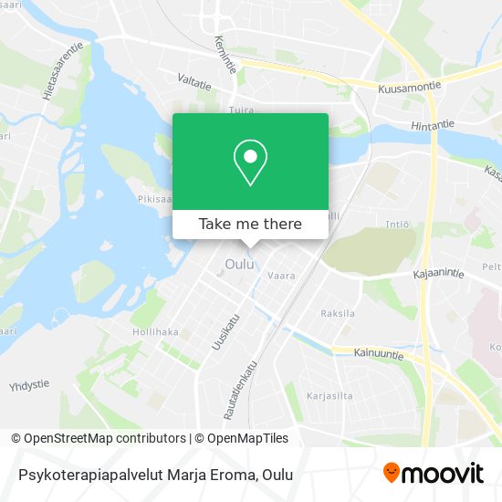 Psykoterapiapalvelut Marja Eroma map