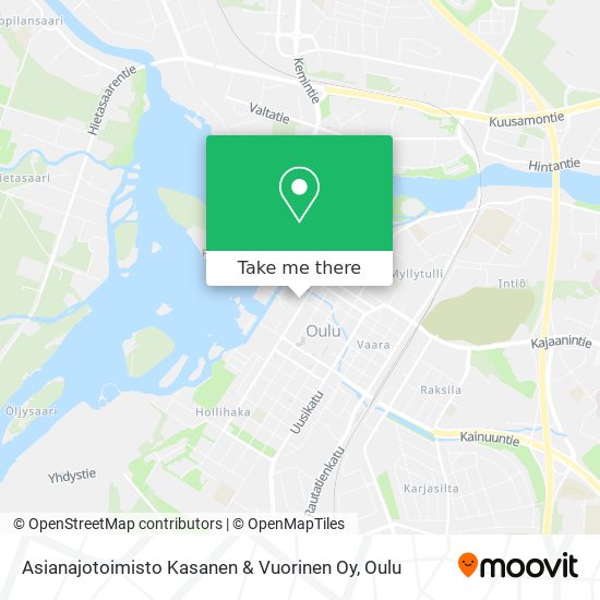 Asianajotoimisto Kasanen & Vuorinen Oy map