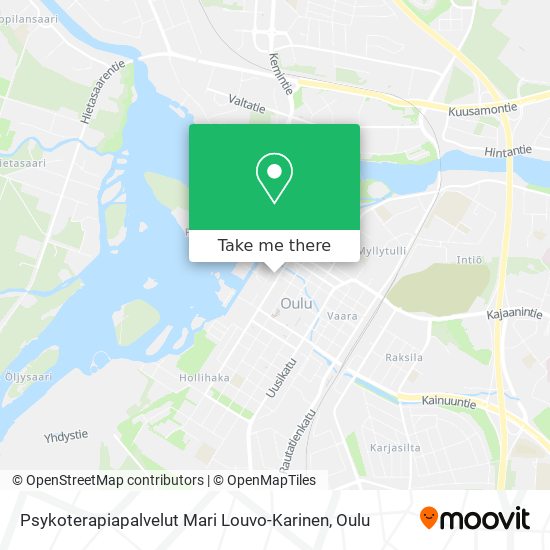 Psykoterapiapalvelut Mari Louvo-Karinen map