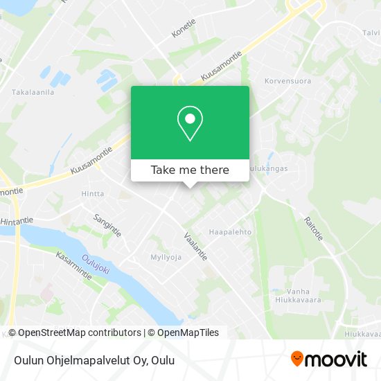 Oulun Ohjelmapalvelut Oy map