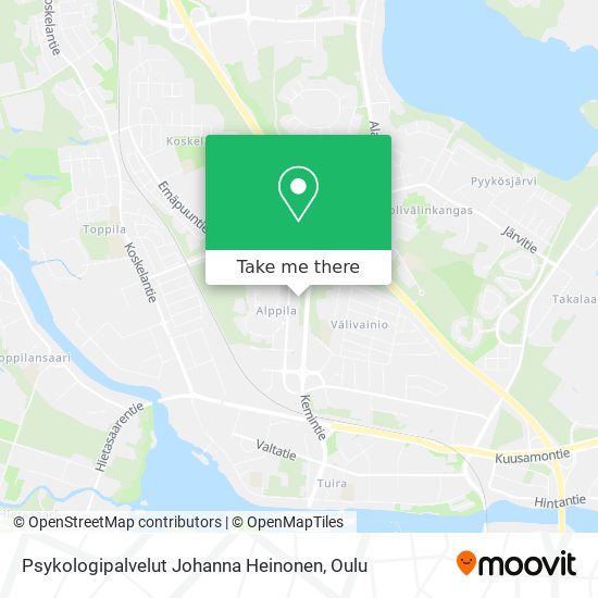 Psykologipalvelut Johanna Heinonen map