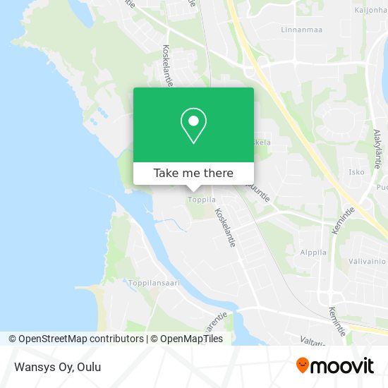 Wansys Oy map