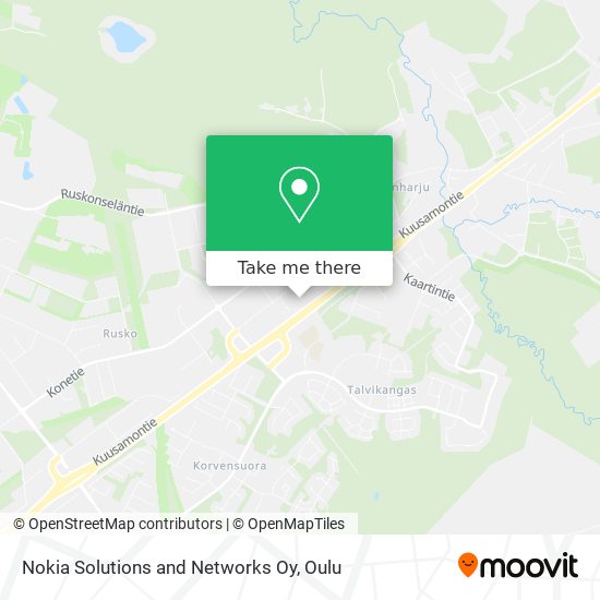 Nokia Solutions and Networks Oy map