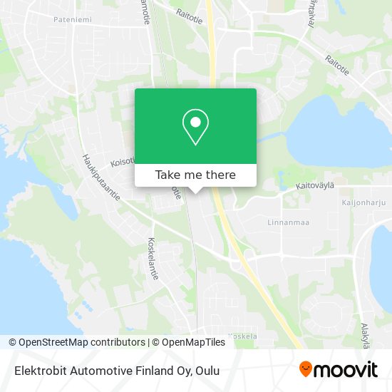 Elektrobit Automotive Finland Oy map