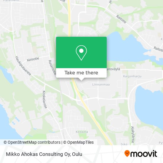 How to get to Mikko Ahokas Consulting Oy in Oulu by Bus?