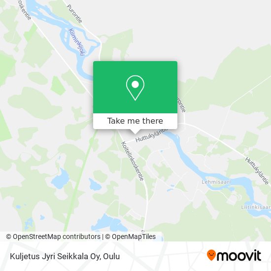 Kuljetus Jyri Seikkala Oy map