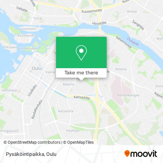 Pysäköintipaikka map