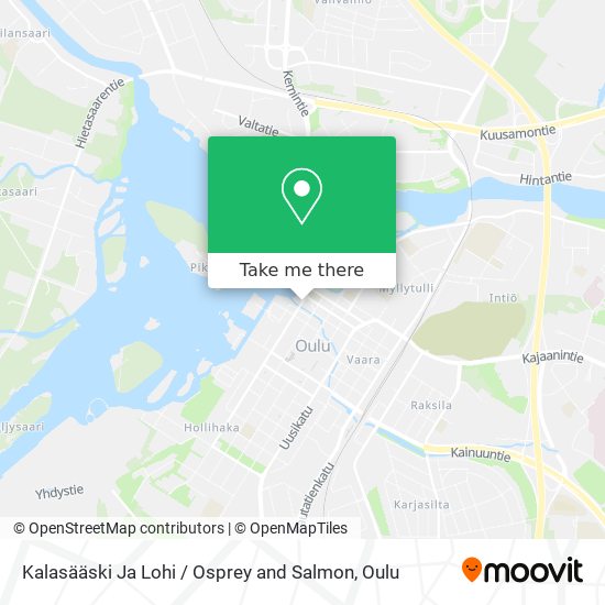 Kalasääski Ja Lohi / Osprey and Salmon map