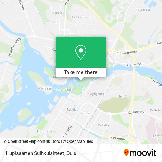 Hupisaarten Suihkulähteet map