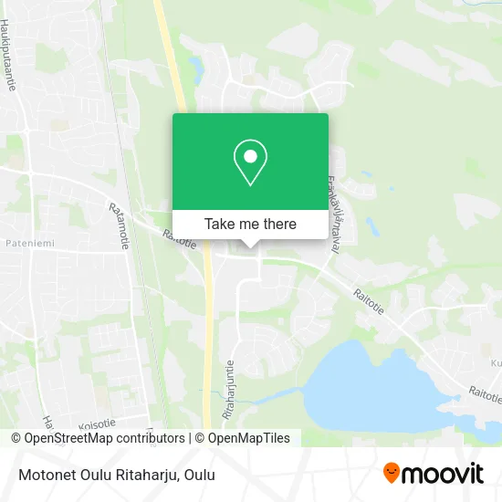 Motonet Oulu Ritaharju map