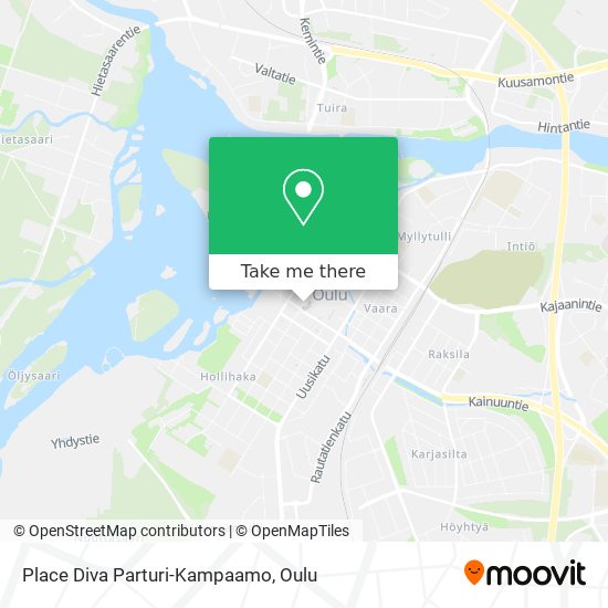 Place Diva Parturi-Kampaamo map
