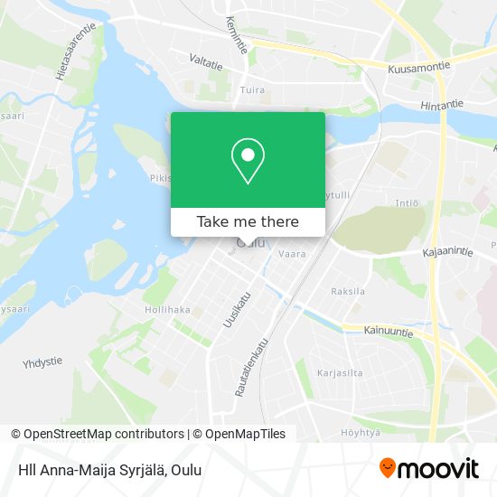 Hll Anna-Maija Syrjälä map
