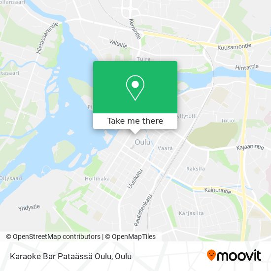 Karaoke Bar Pataässä Oulu map