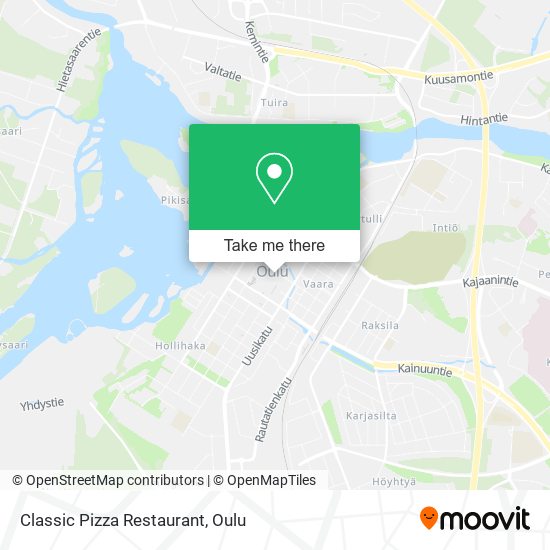 Classic Pizza Restaurant map