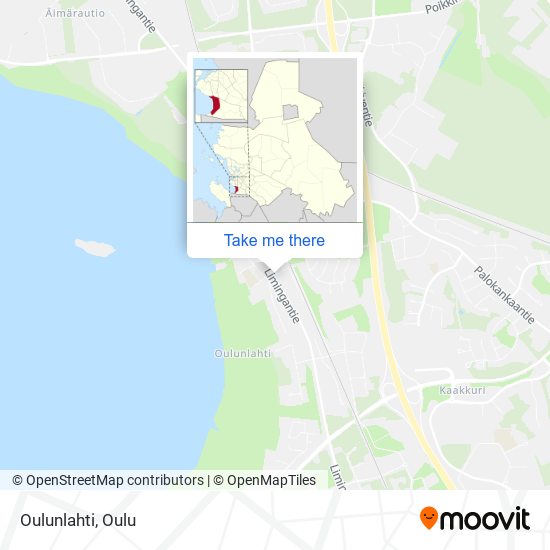 Oulunlahti map