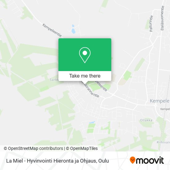 La Miel - Hyvinvointi Hieronta ja Ohjaus map