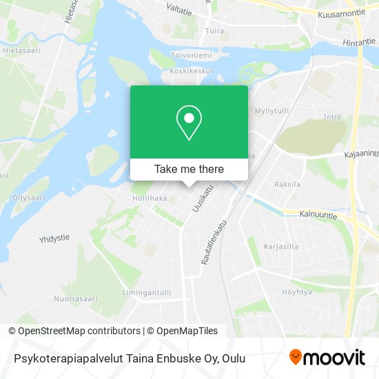 Psykoterapiapalvelut Taina Enbuske Oy map