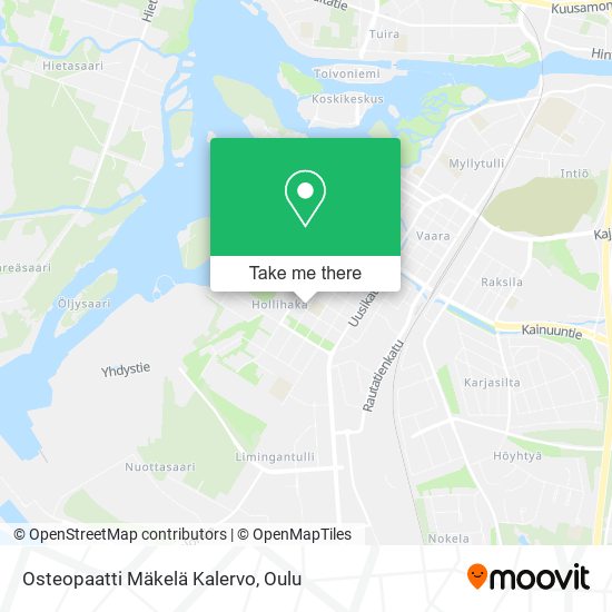 Osteopaatti Mäkelä Kalervo map