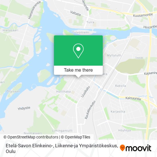 Etelä-Savon Elinkeino-, Liikenne-ja Ympäristökeskus map