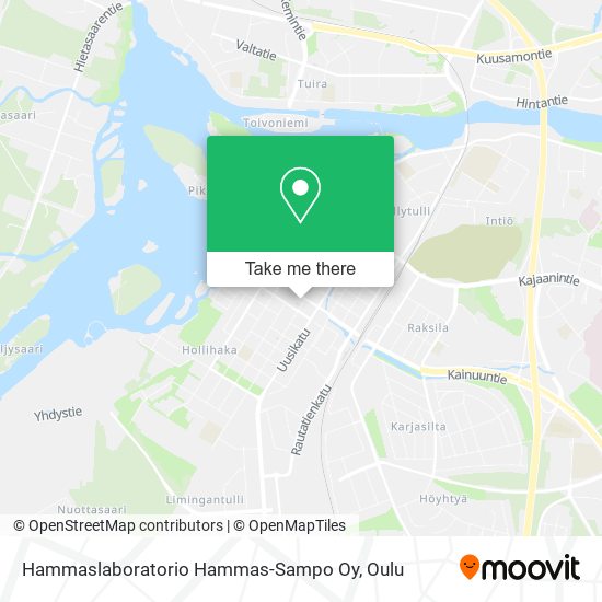 Hammaslaboratorio Hammas-Sampo Oy map