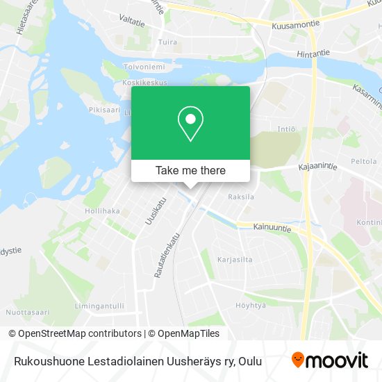 Rukoushuone Lestadiolainen Uusheräys ry map