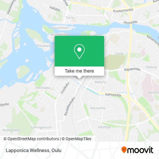 Lapponica Wellness map