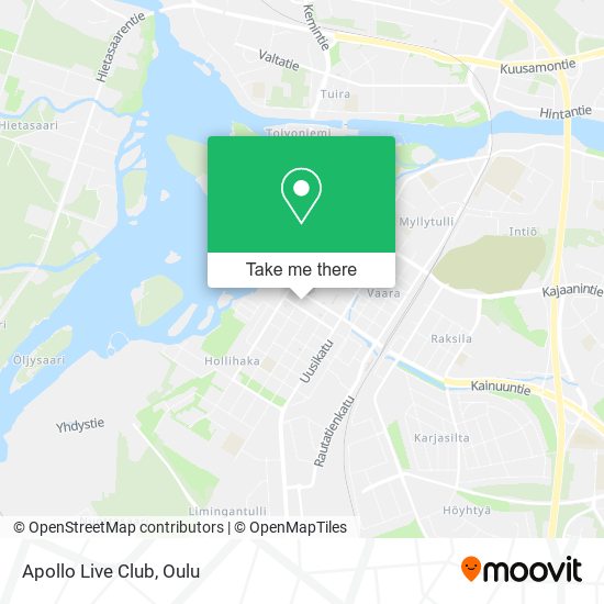 Apollo Live Club map