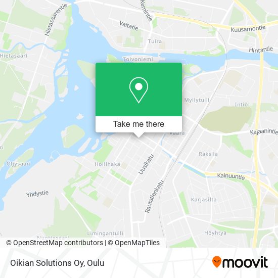 Oikian Solutions Oy map